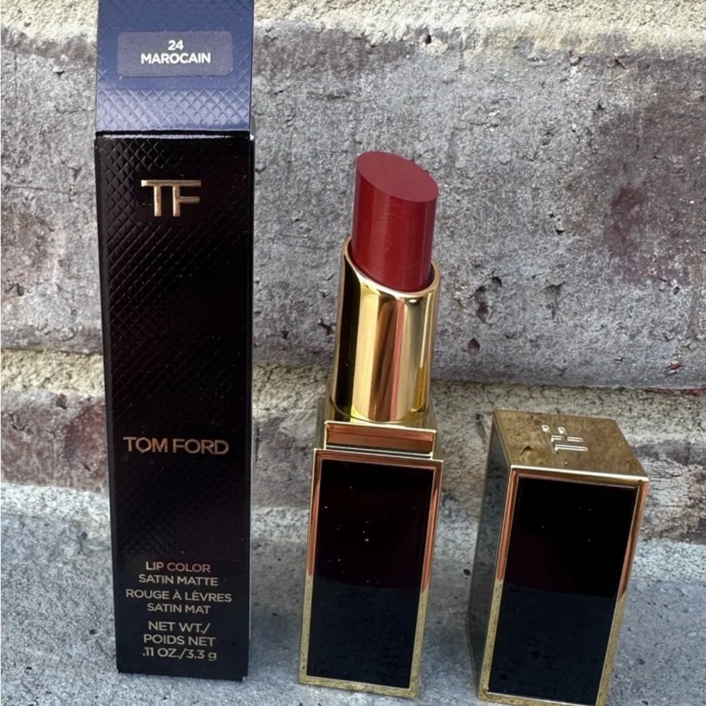 Tom Ford LIP COLOR Satin Matte - 24 MAROCAIN - 0.11 oz / 3.3 g - BRAND NEW
